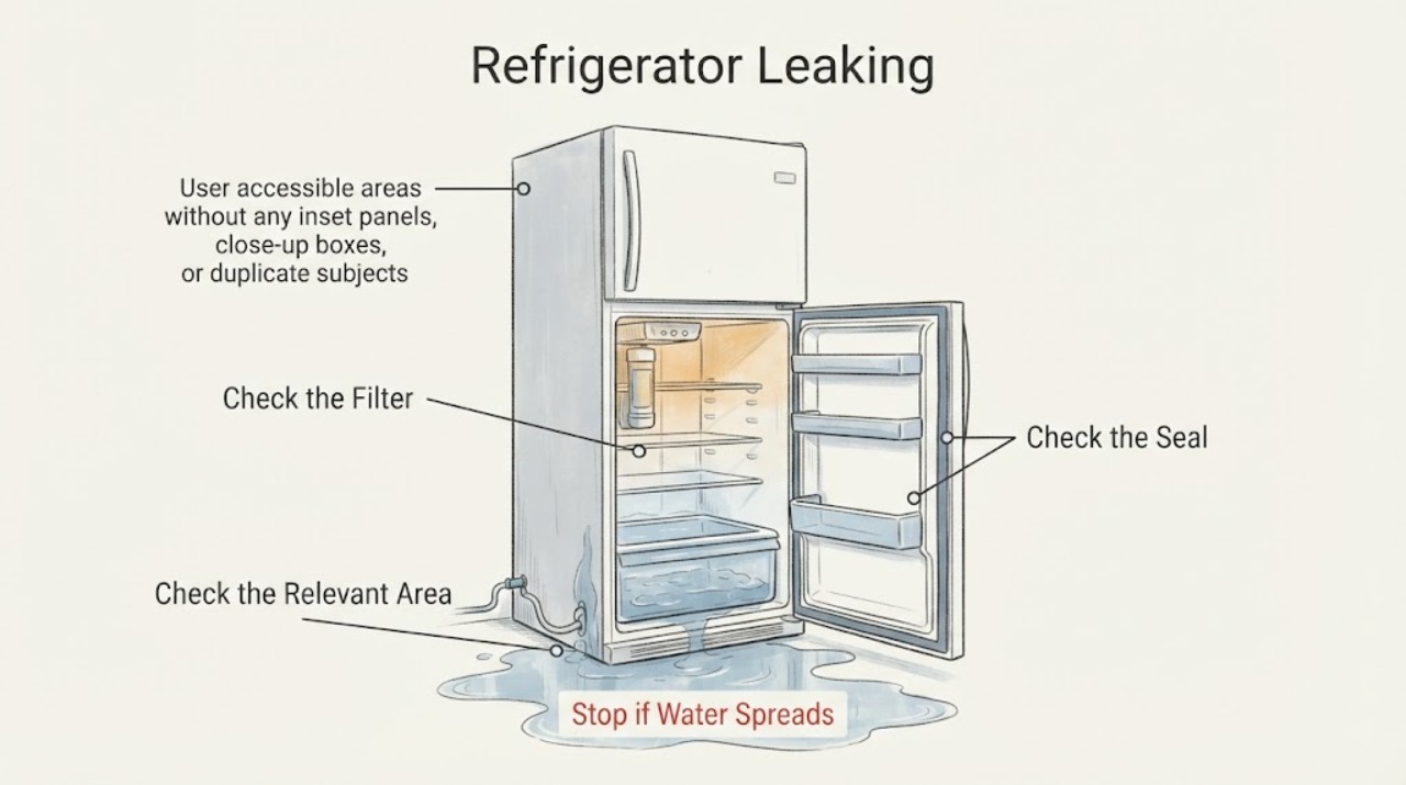 Refrigerator Leaking