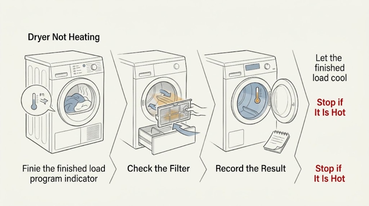 Dryer Not Heating