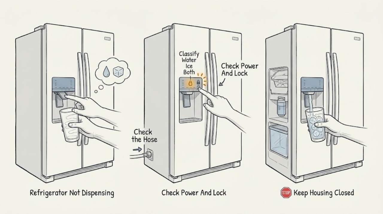 Refrigerator Not Dispensing
