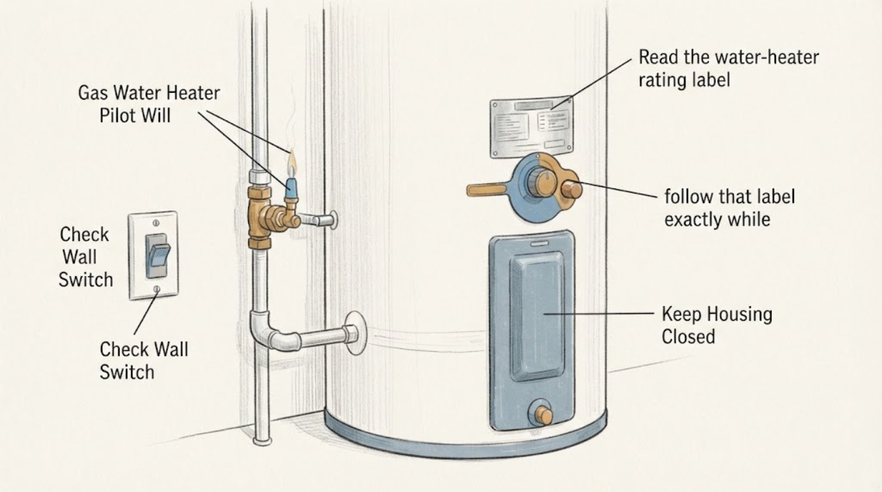 Gas Water Heater Pilot Will