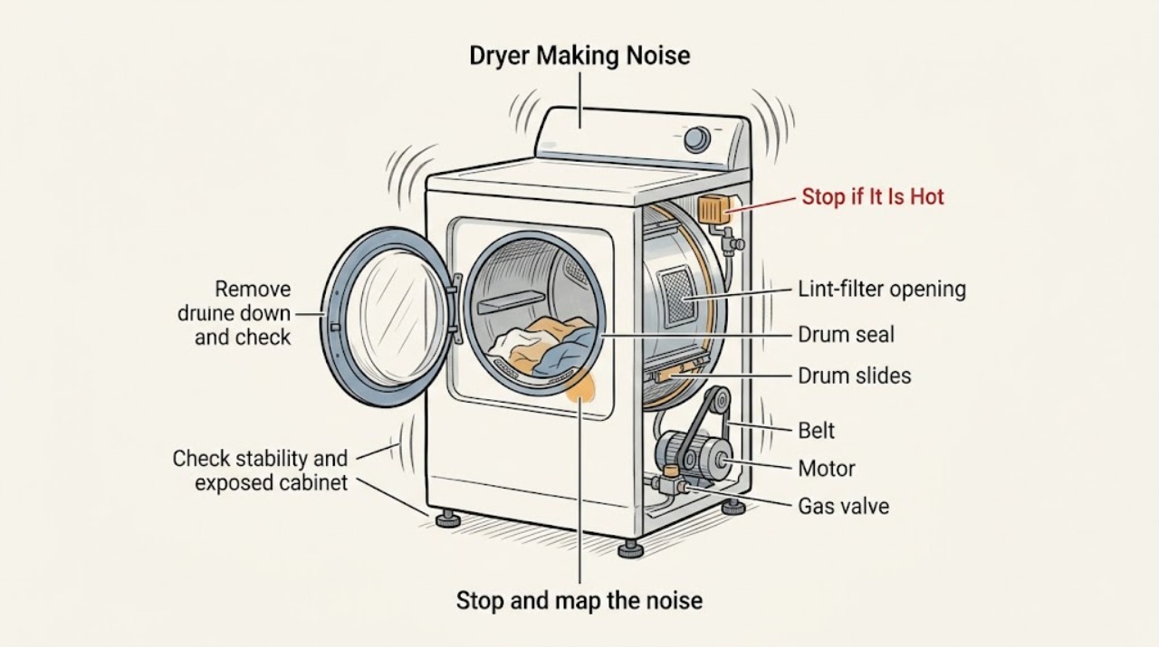 Dryer Making Noise