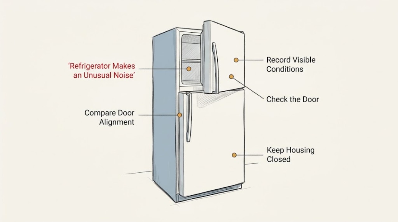 Refrigerator Makes an Unusual Noise