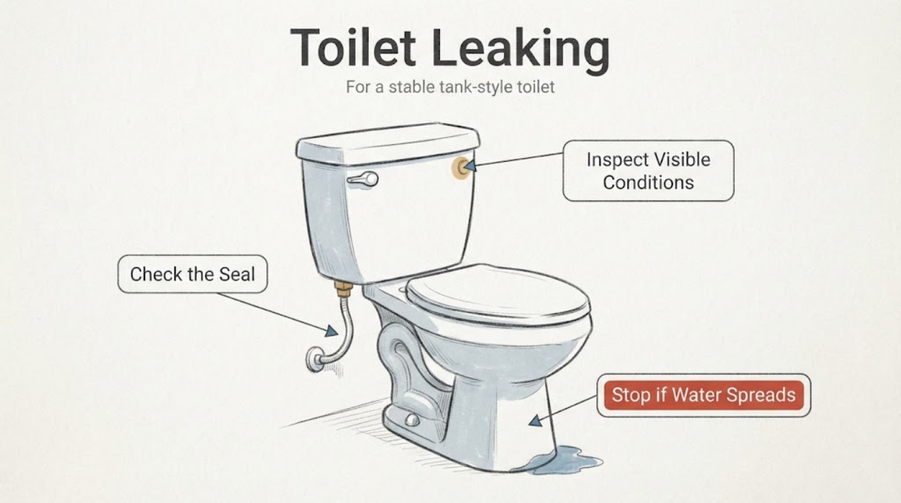 Toilet Leaking