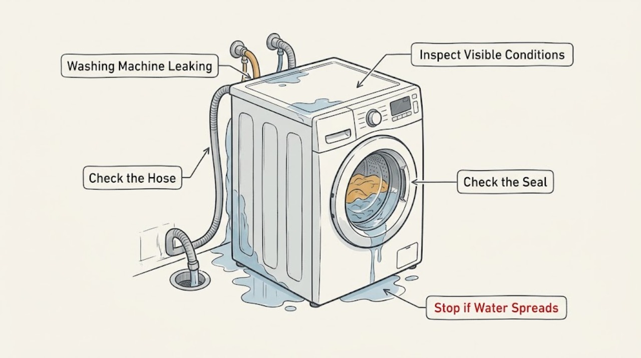 Washing Machine Leaking