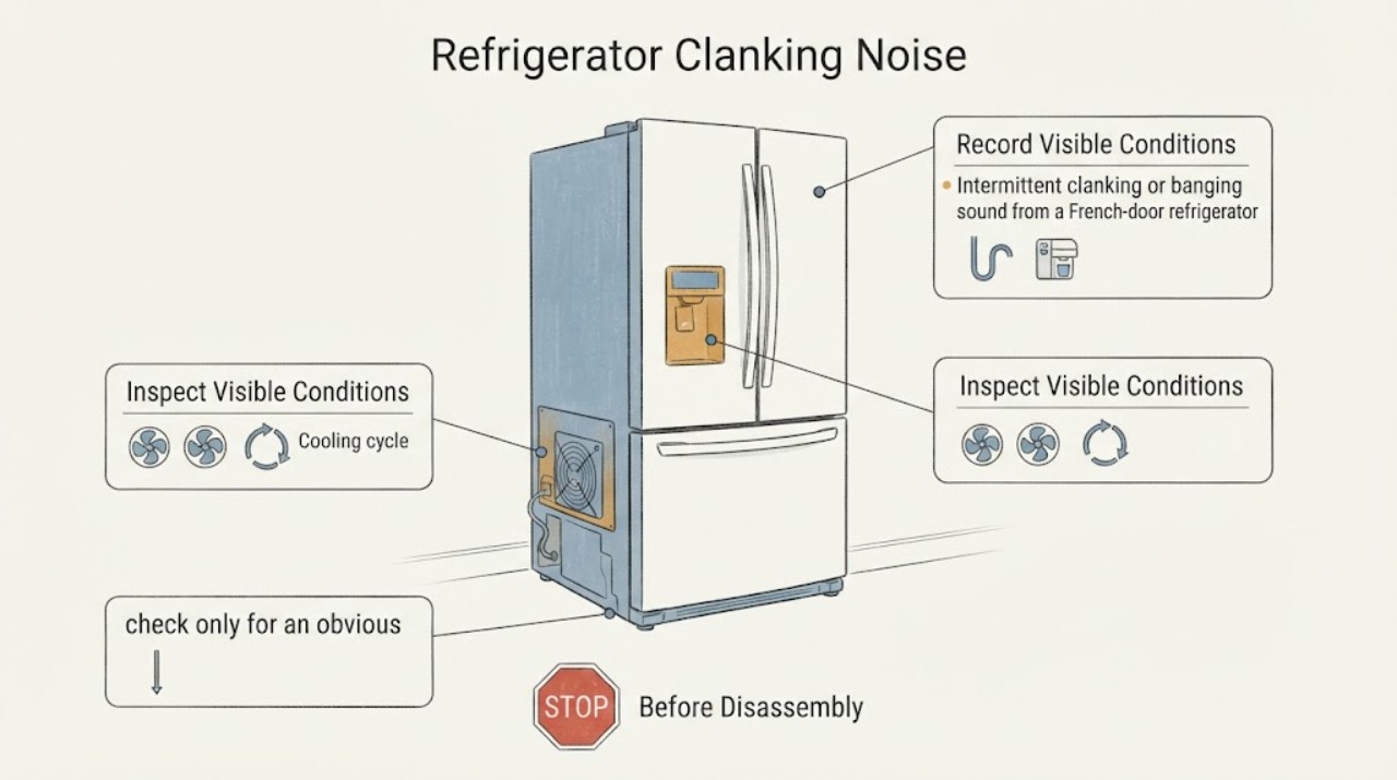 Refrigerator Clanking Noise