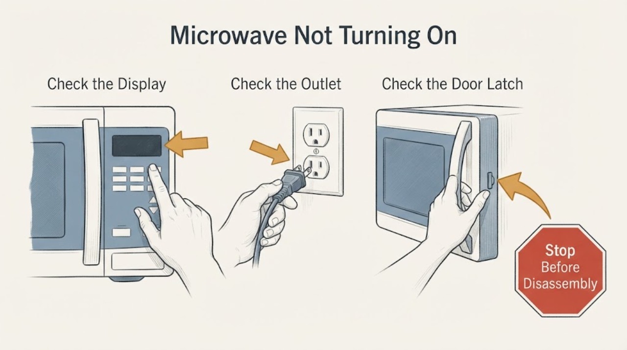 Microwave Not Turning On