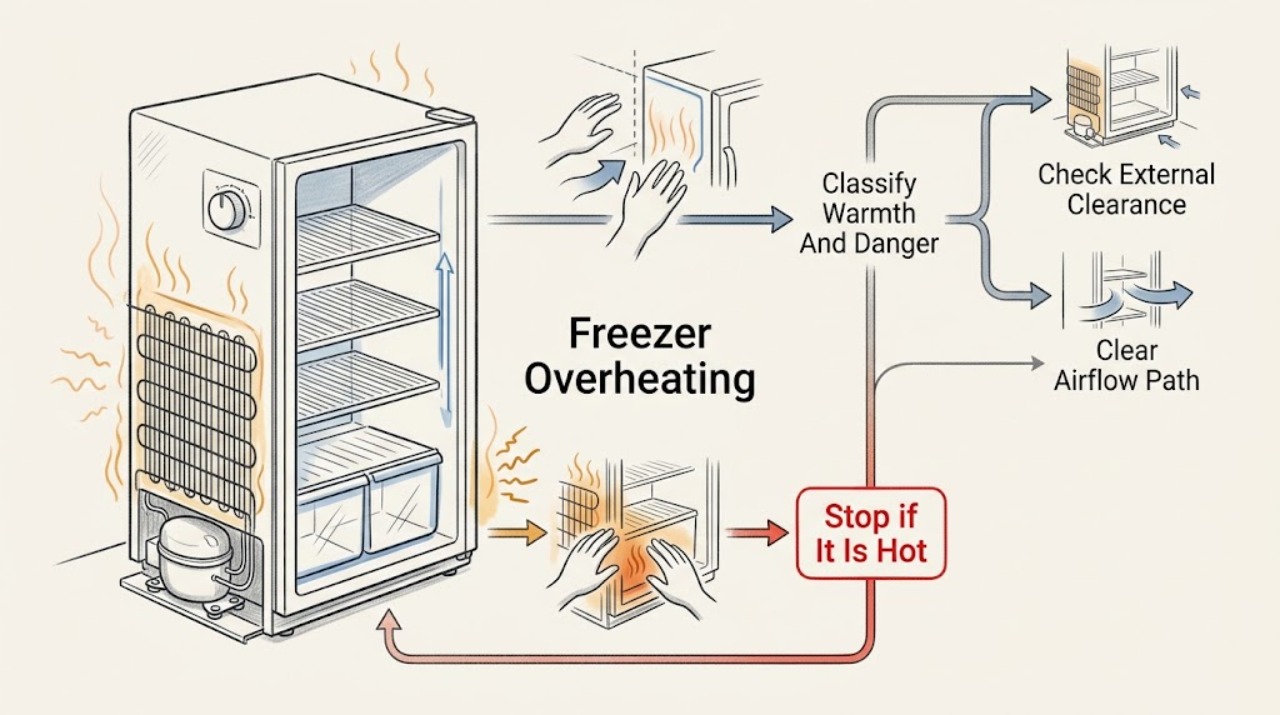 Freezer Overheating