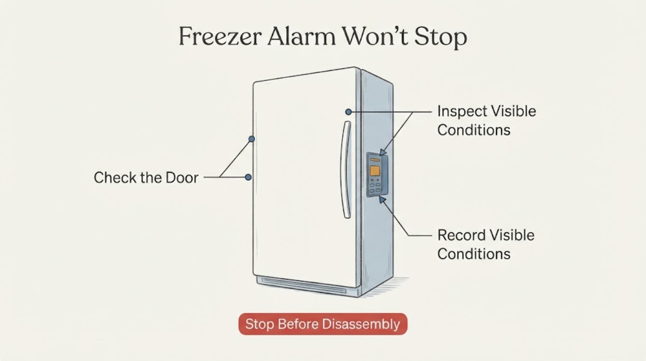 Freezer Alarm Won’t Stop