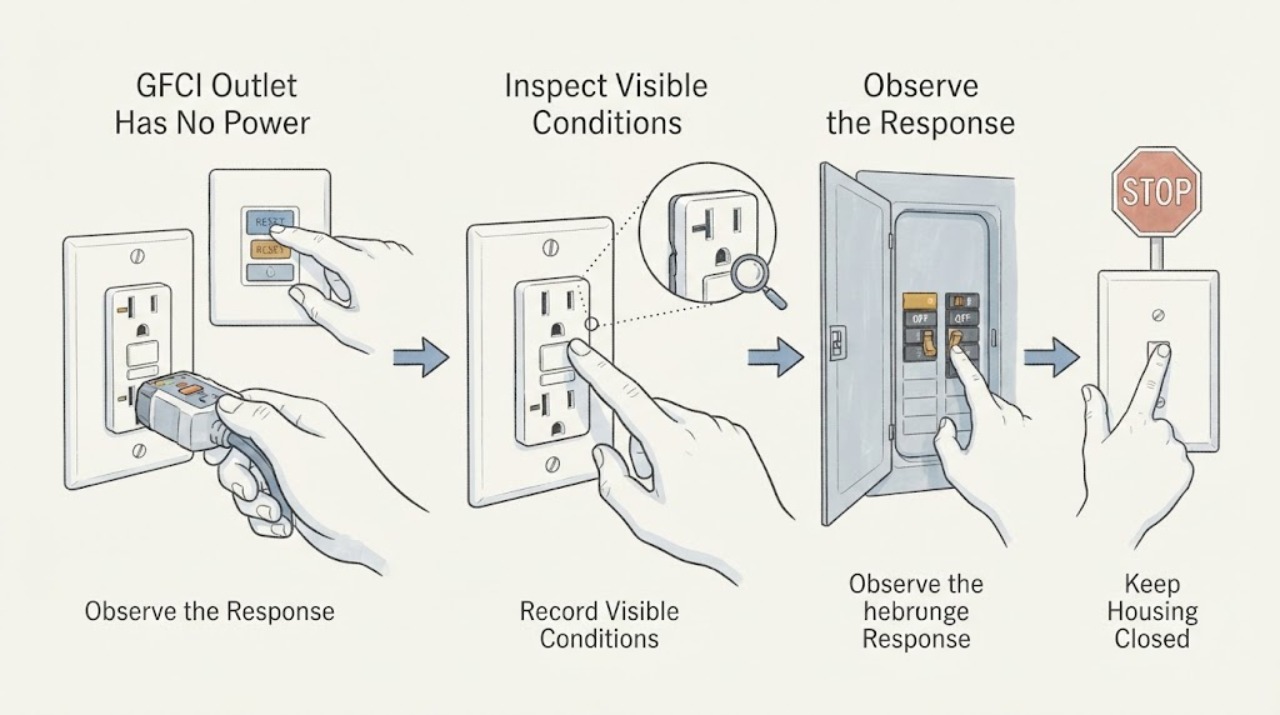 GFCI Outlet Has No Power