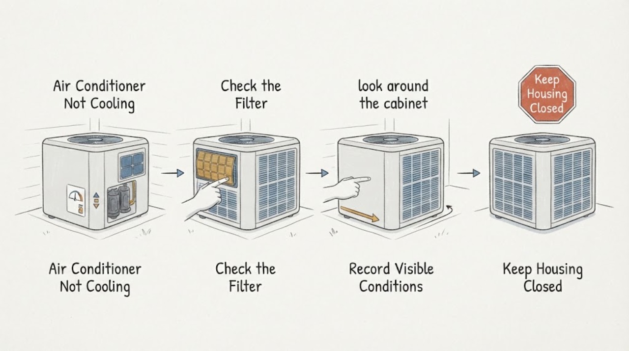 Air Conditioner Not Cooling