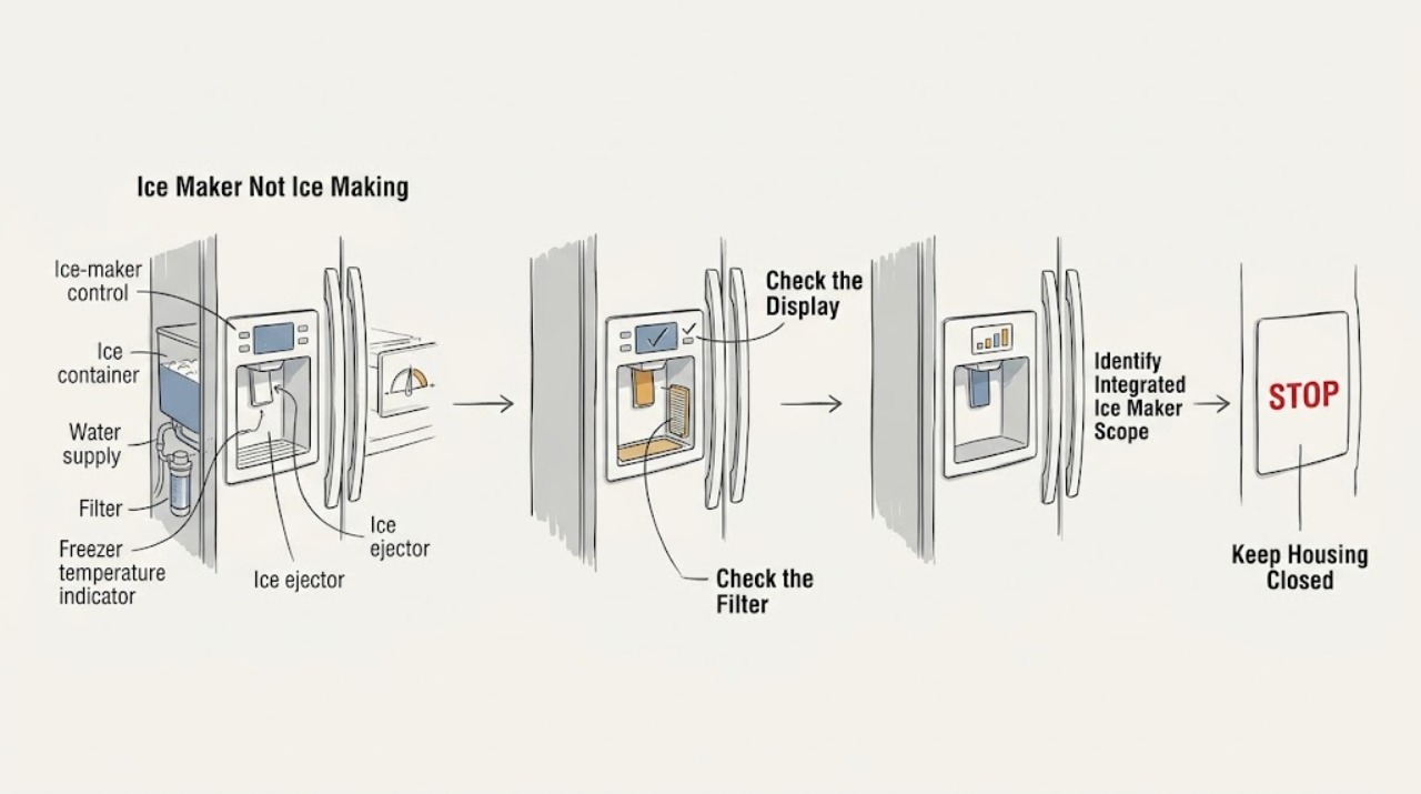 Ice Maker Not Ice Making