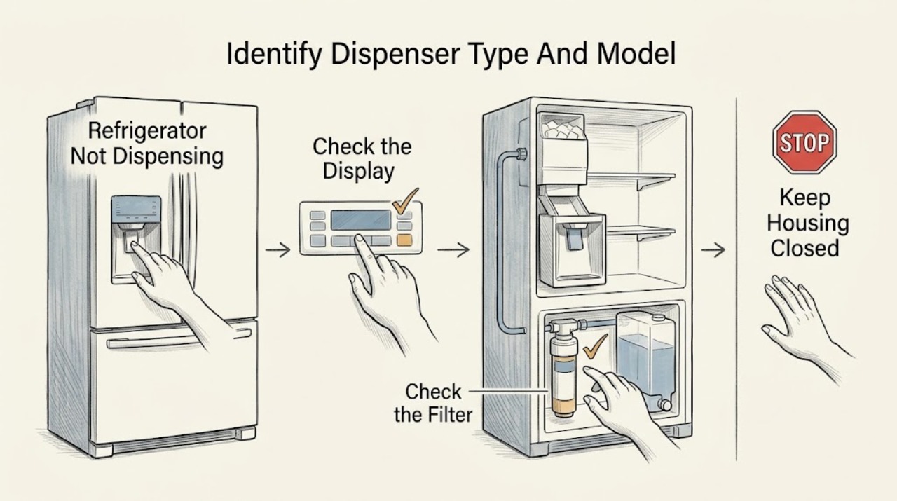 Refrigerator Not Dispensing