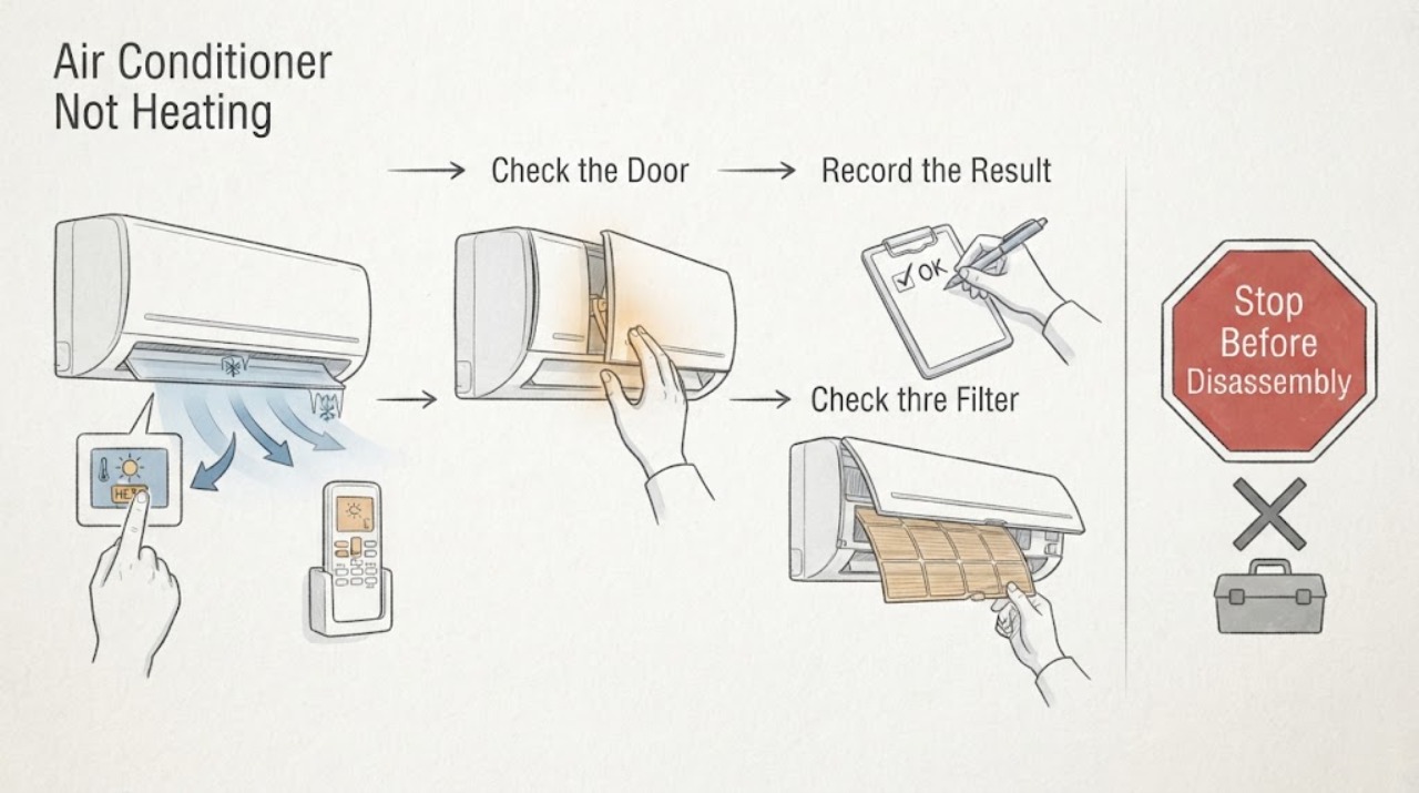Air Conditioner Not Heating