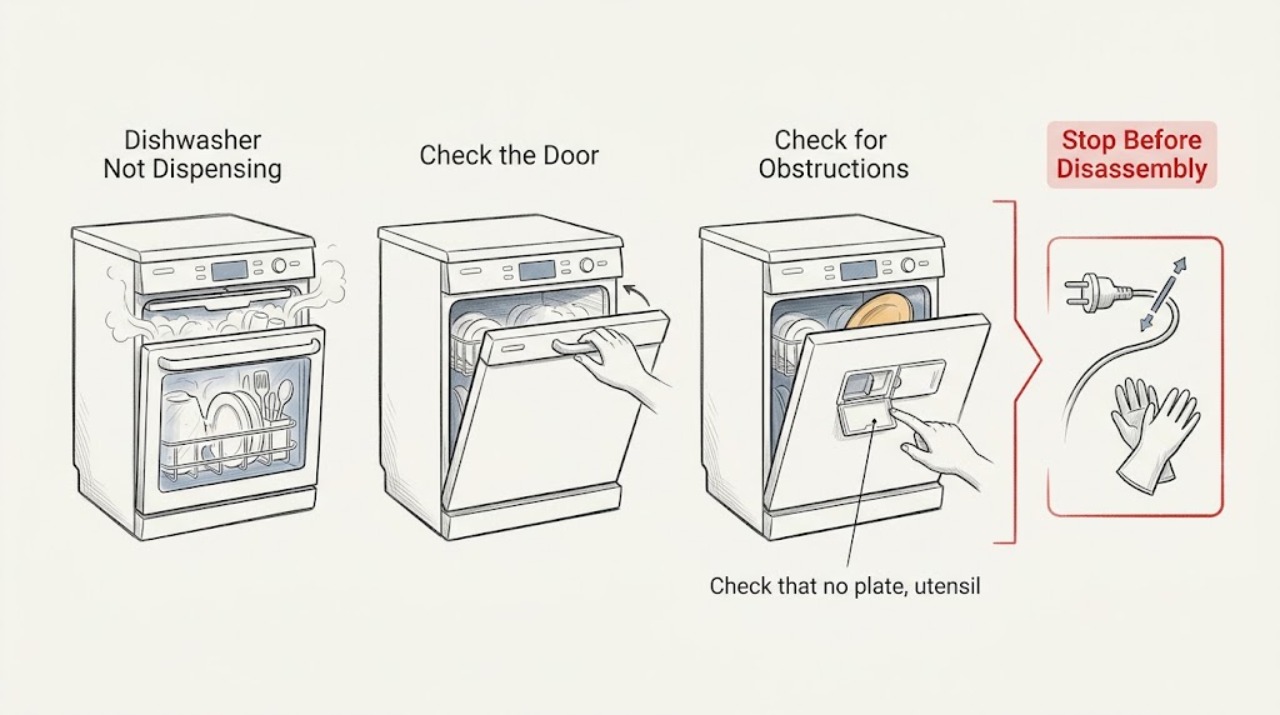 Dishwasher Not Dispensing