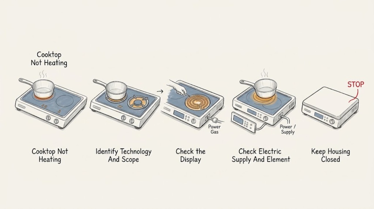 Cooktop Not Heating