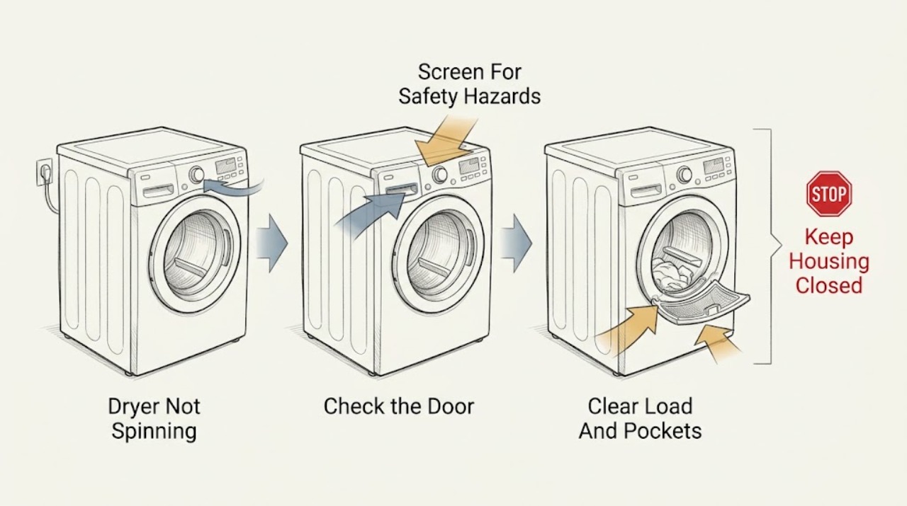 Dryer Not Spinning