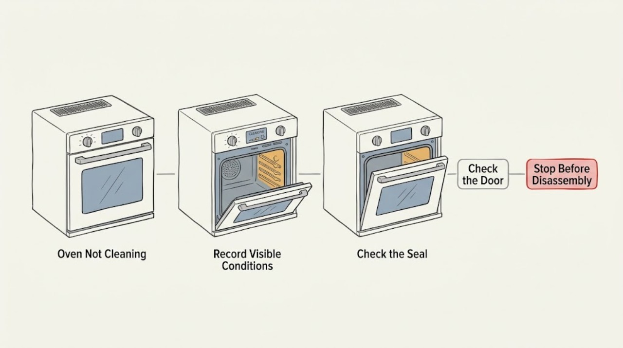 Oven Not Cleaning