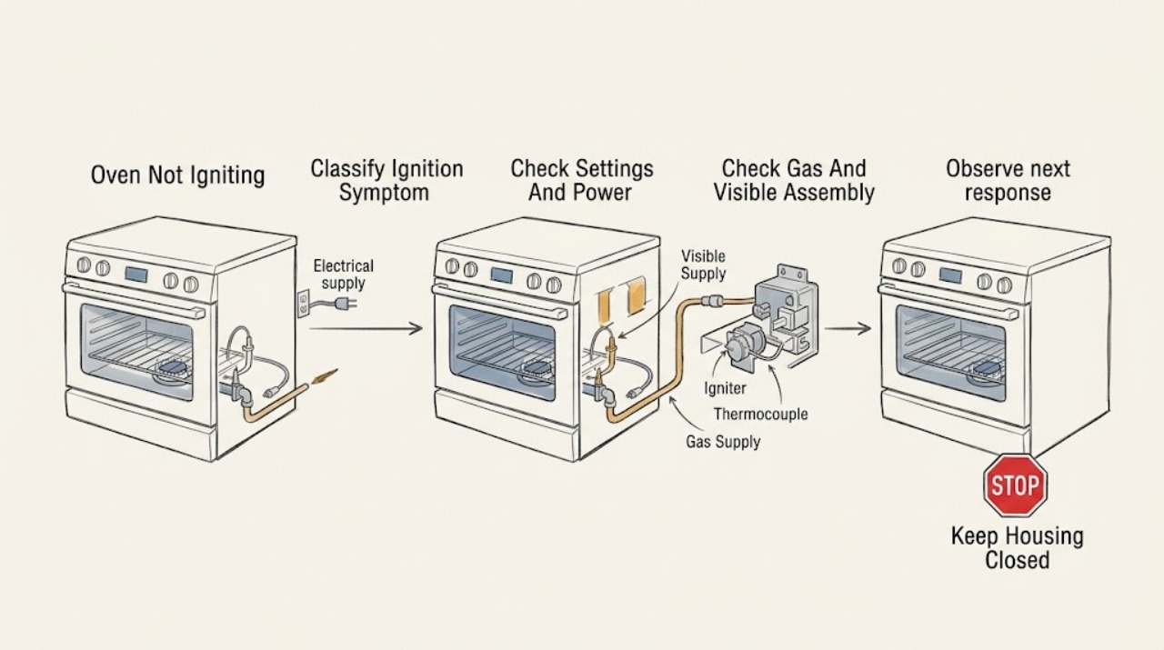 Oven Not Igniting