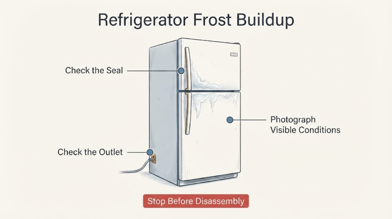 Refrigerator Frost Buildup