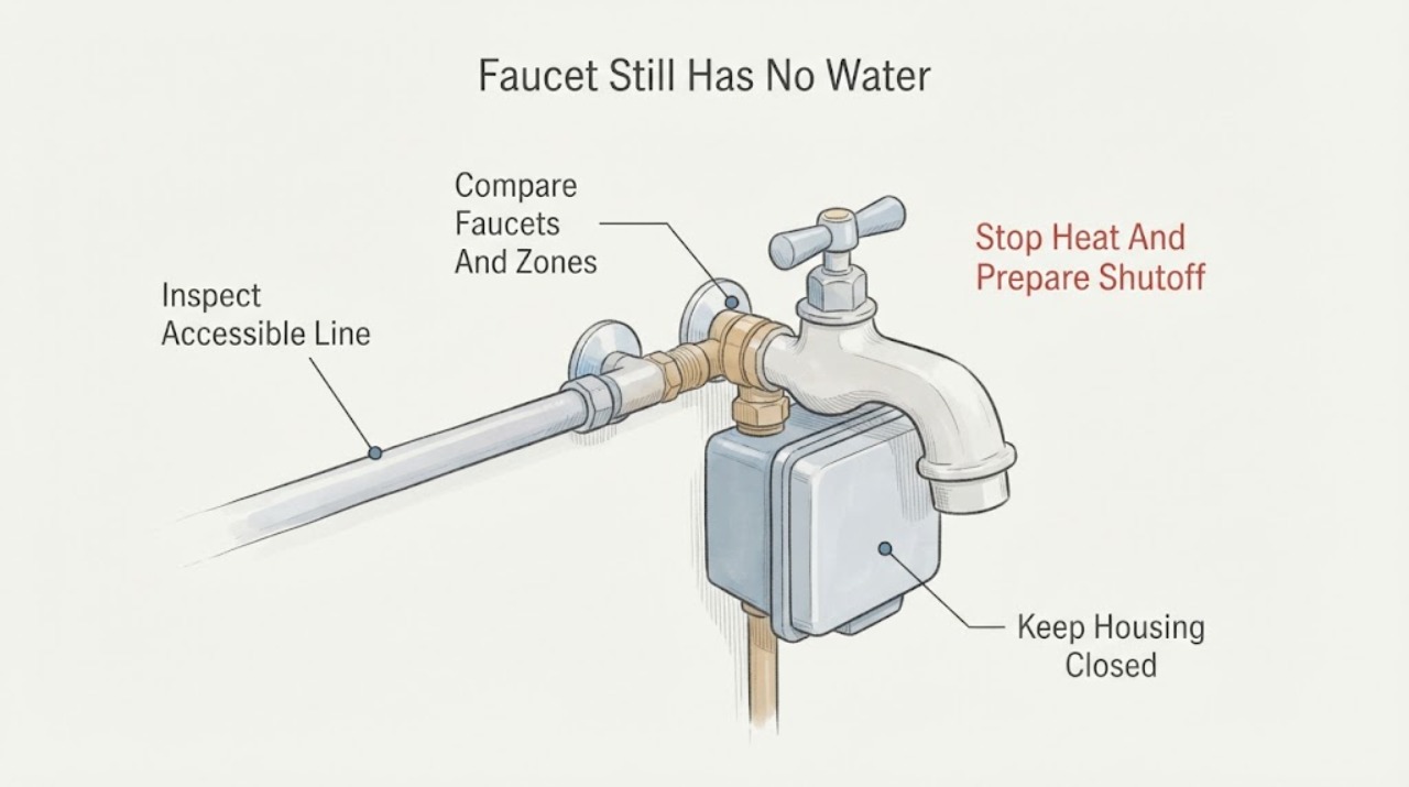 Faucet Still Has No Water