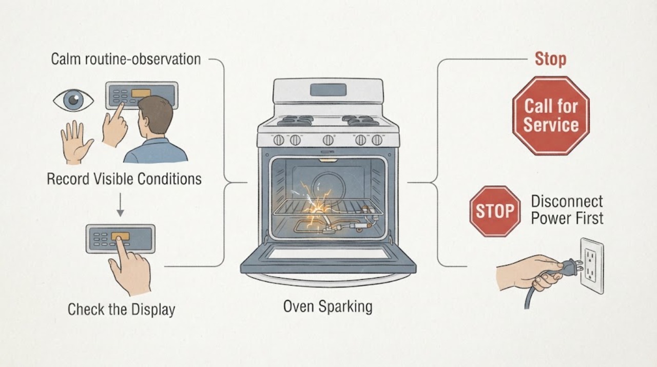 Oven Sparking