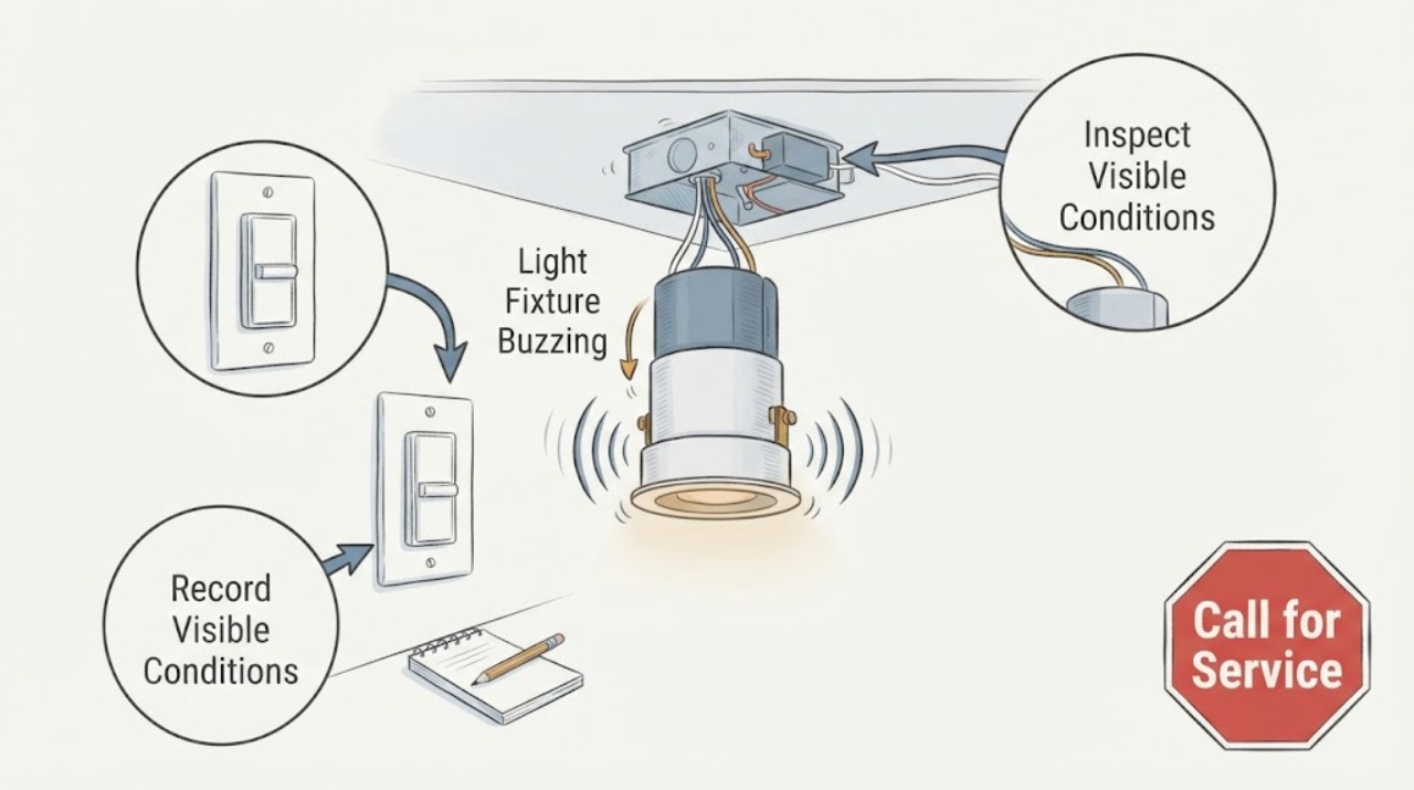 Light Fixture Buzzing