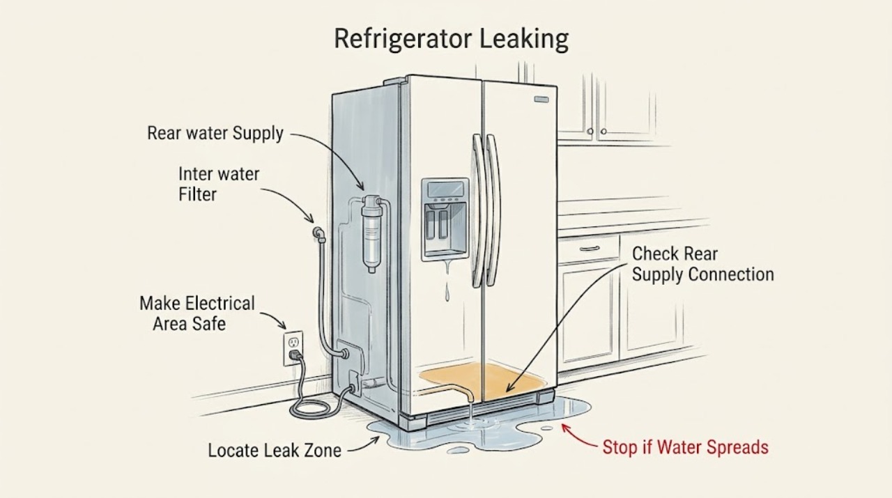 Refrigerator Leaking