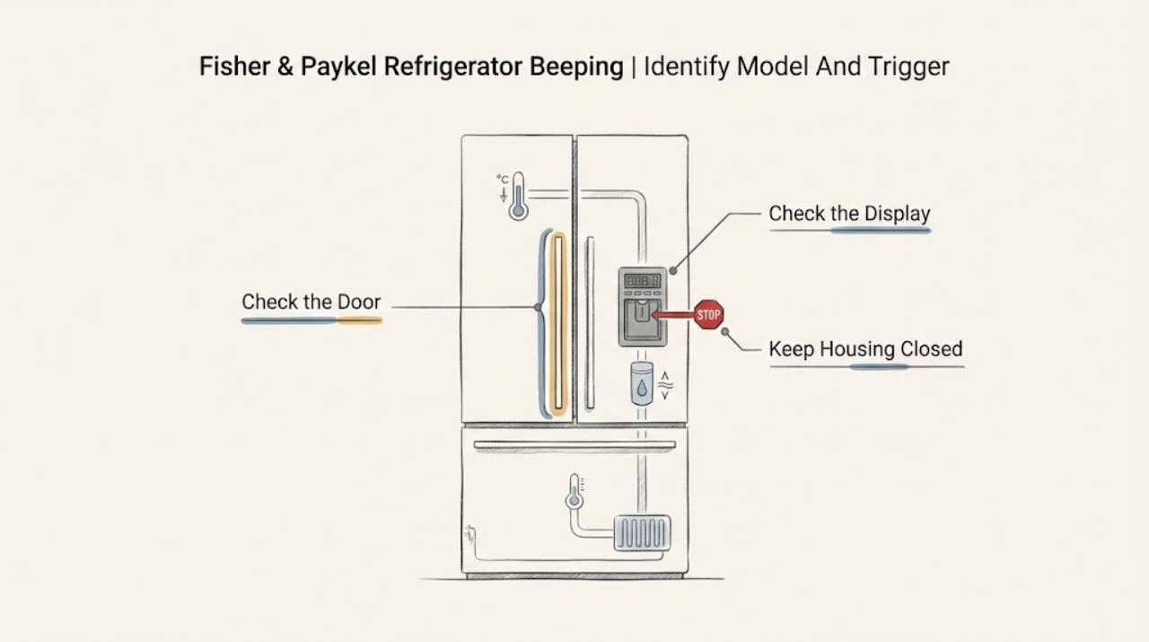 Fisher & Paykel Refrigerator Beeping