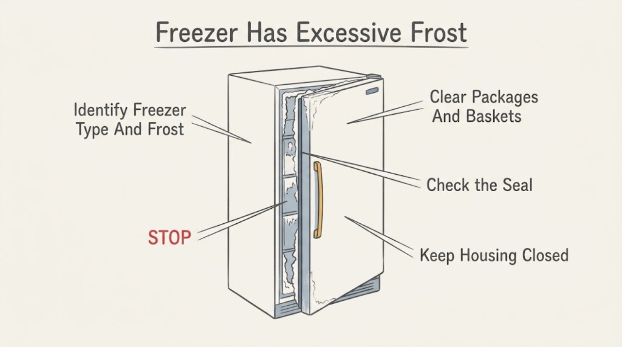 Freezer Has Excessive Frost