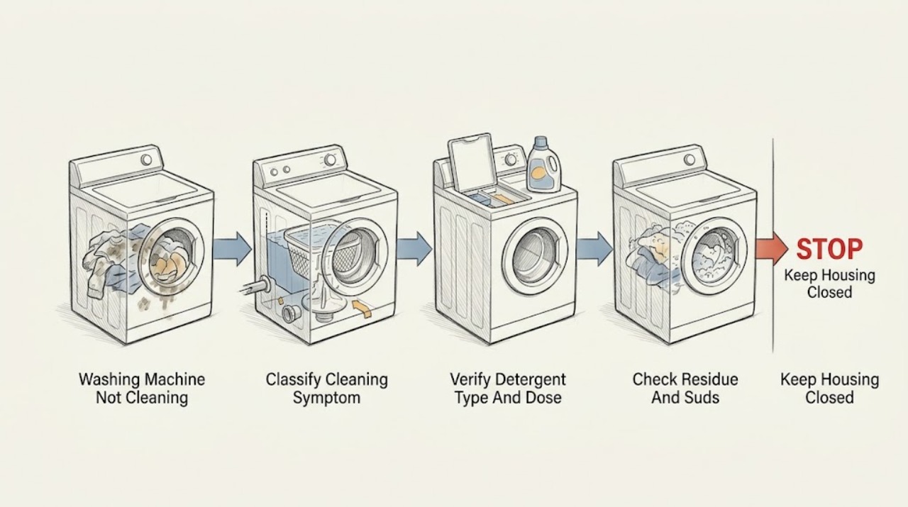 Washing Machine Not Cleaning