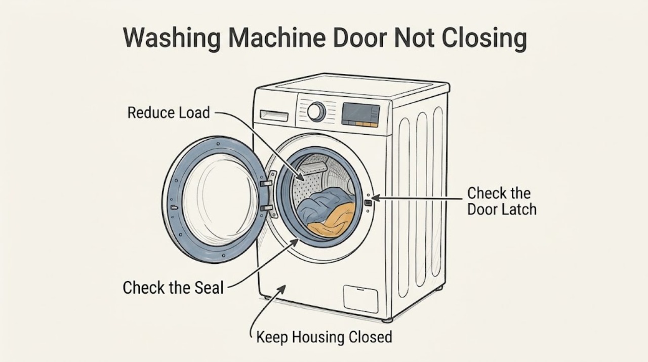 Washing Machine Door Not Closing