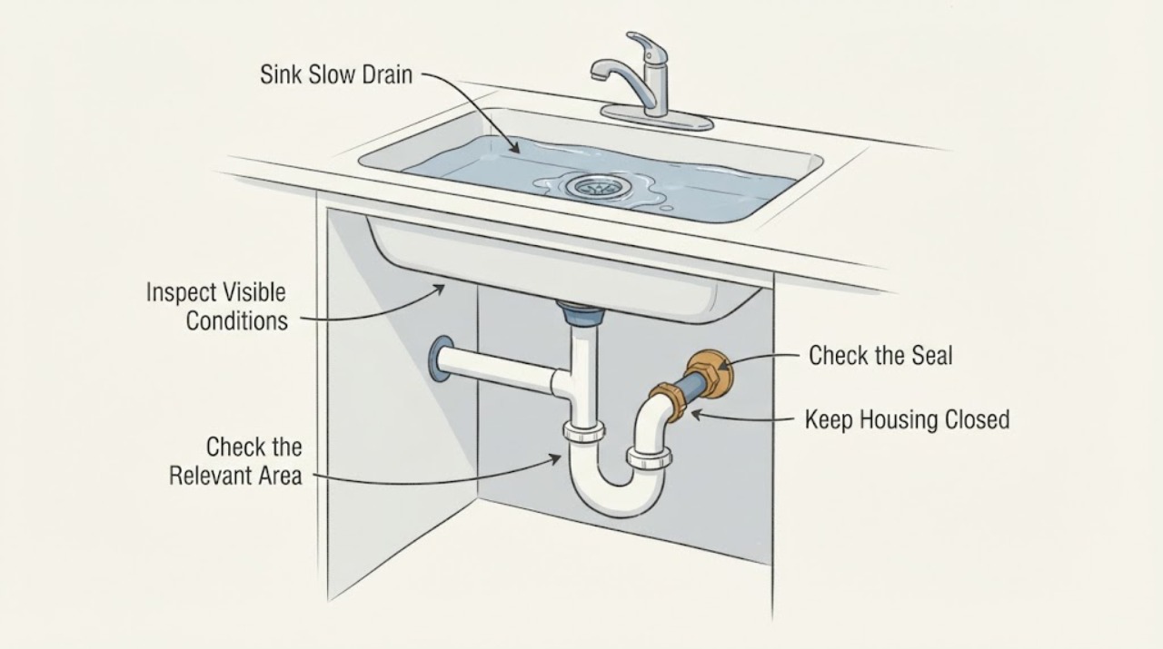 Sink Slow Drain