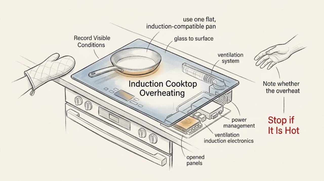 Induction Cooktop Overheating