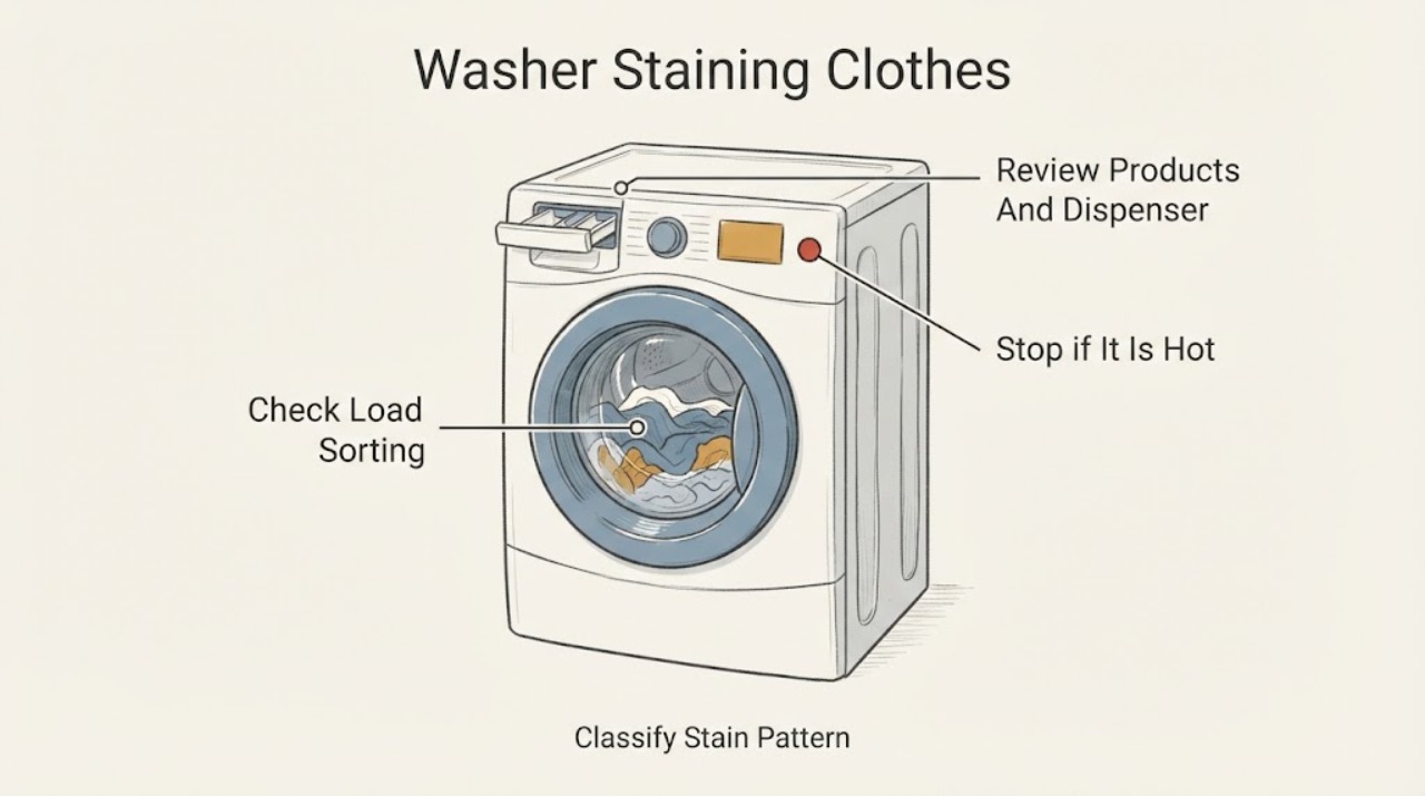 Washer Staining Clothes