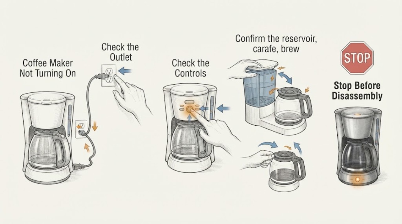 Coffee Maker Not Turning On