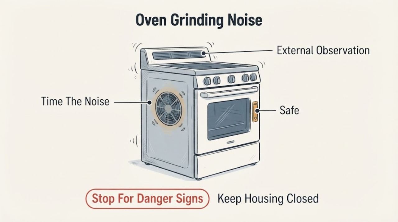 Oven Grinding Noise | Safe