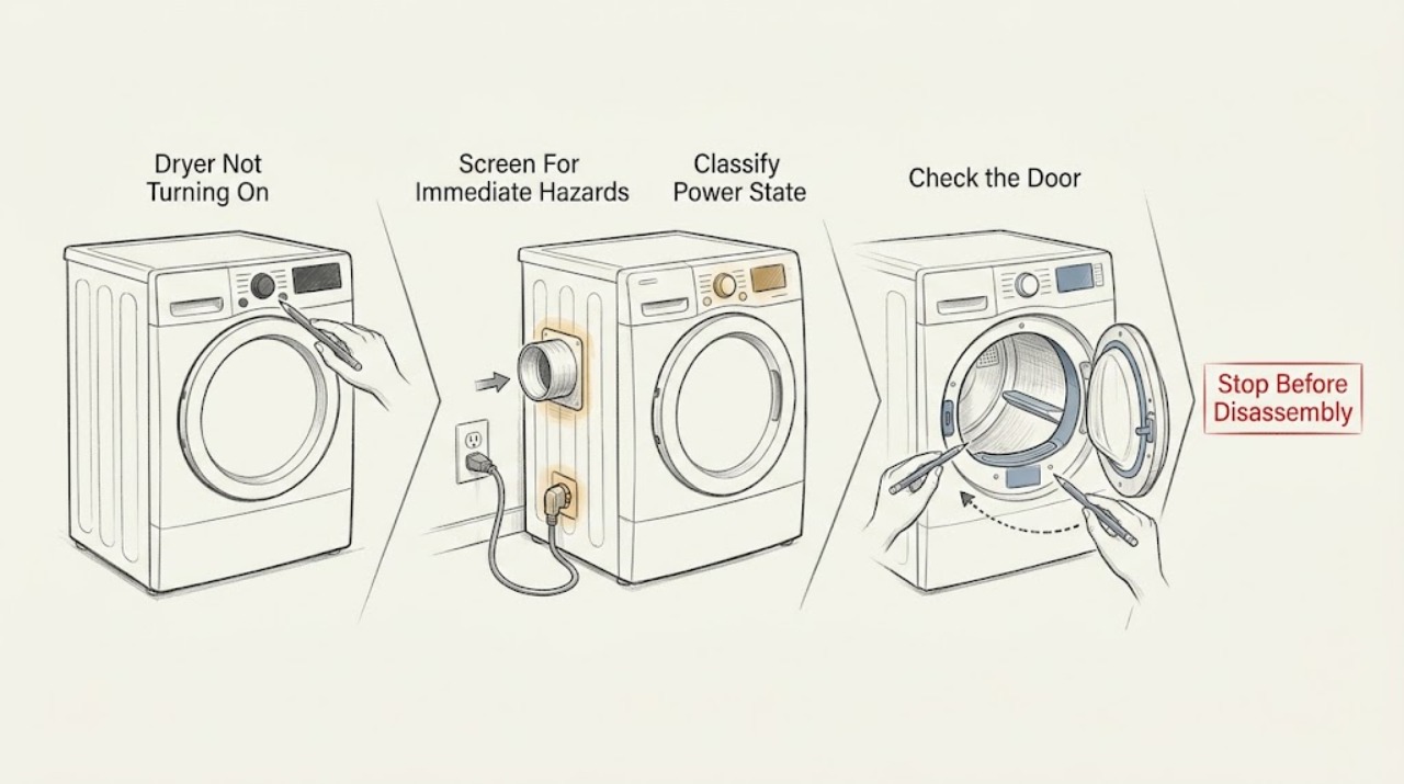 Dryer Not Turning On