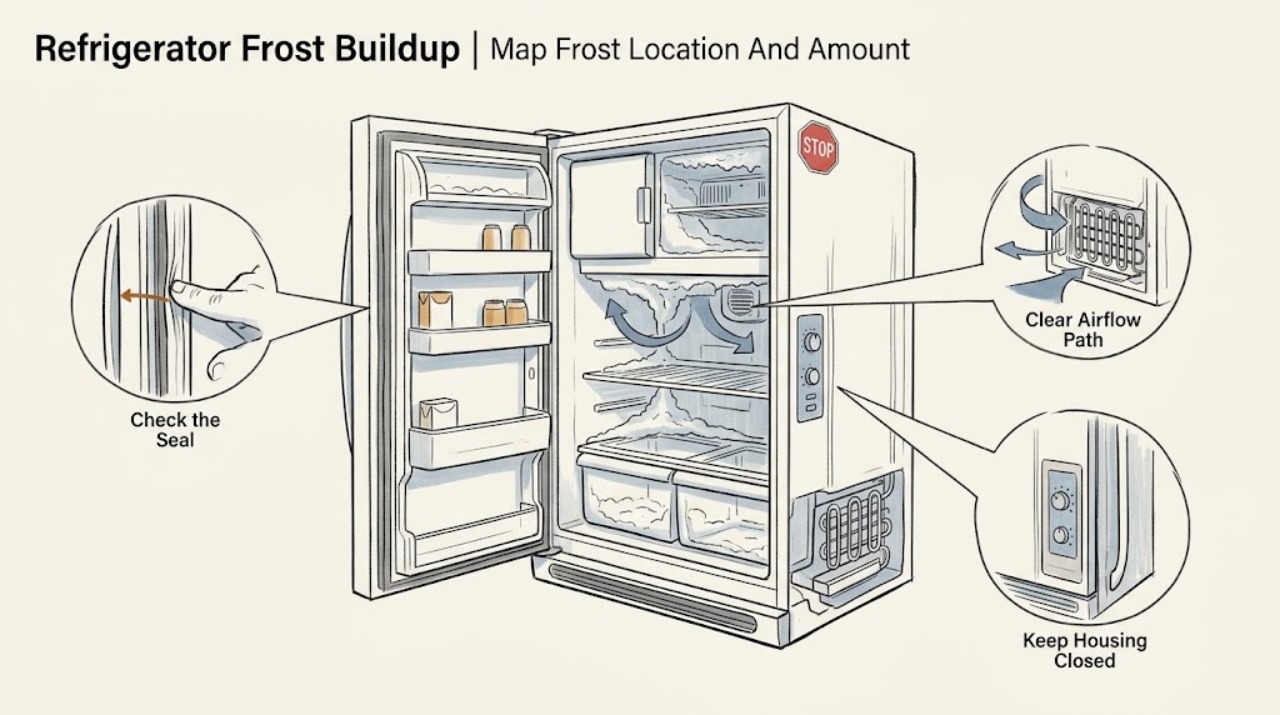 Refrigerator Frost Buildup