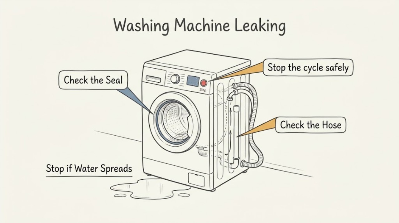 Washing Machine Leaking