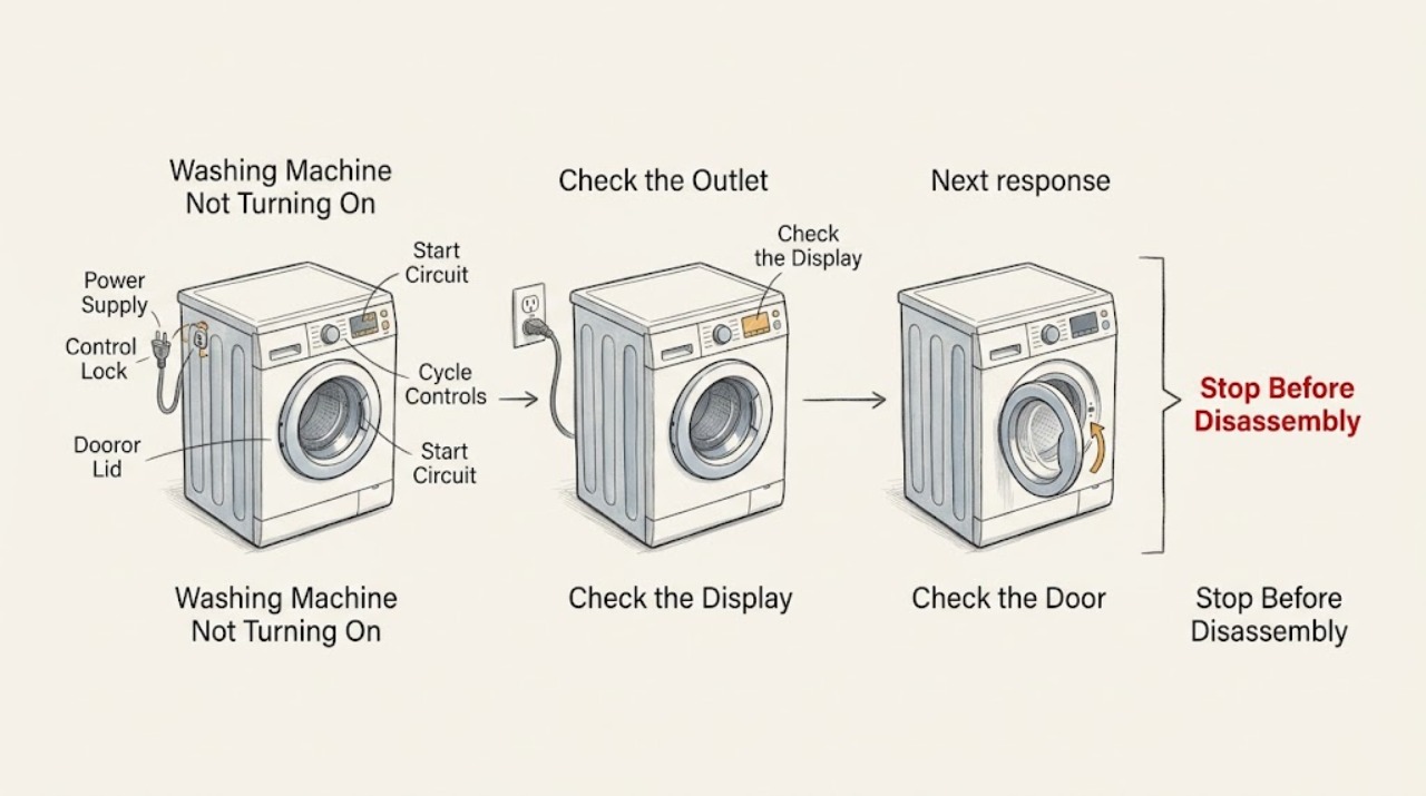 Washing Machine Not Turning On