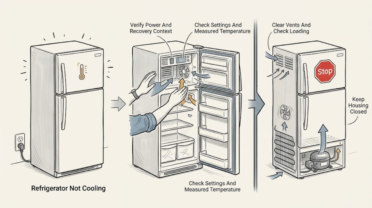 Refrigerator Not Cooling