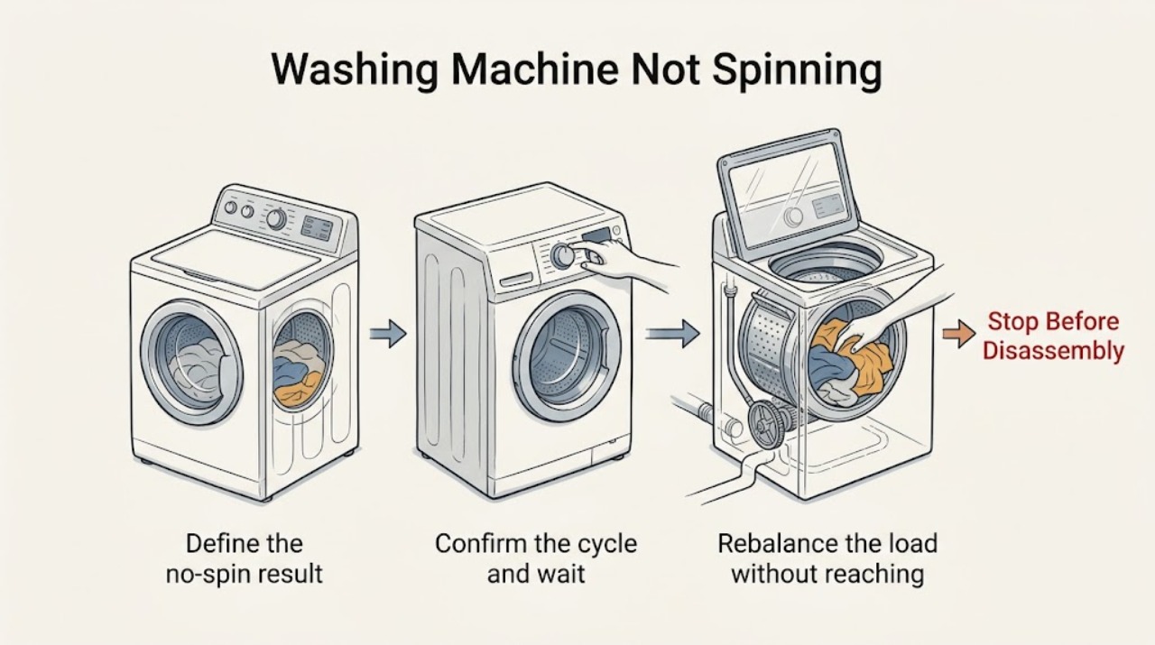 Washing Machine Not Spinning