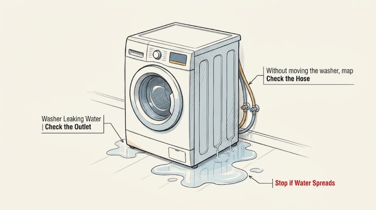 Washer Leaking Water