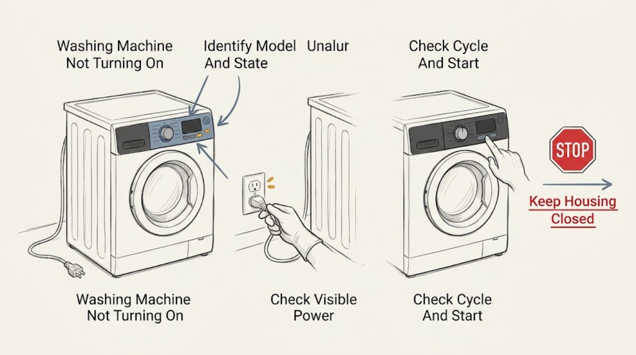 Washing Machine Not Turning On
