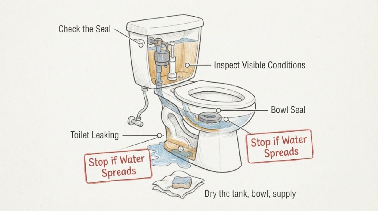 Toilet Leaking