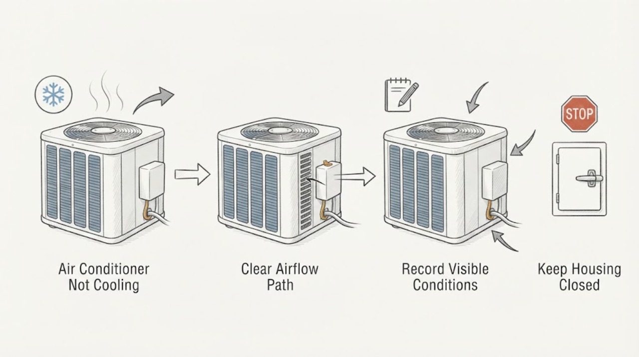 Air Conditioner Not Cooling