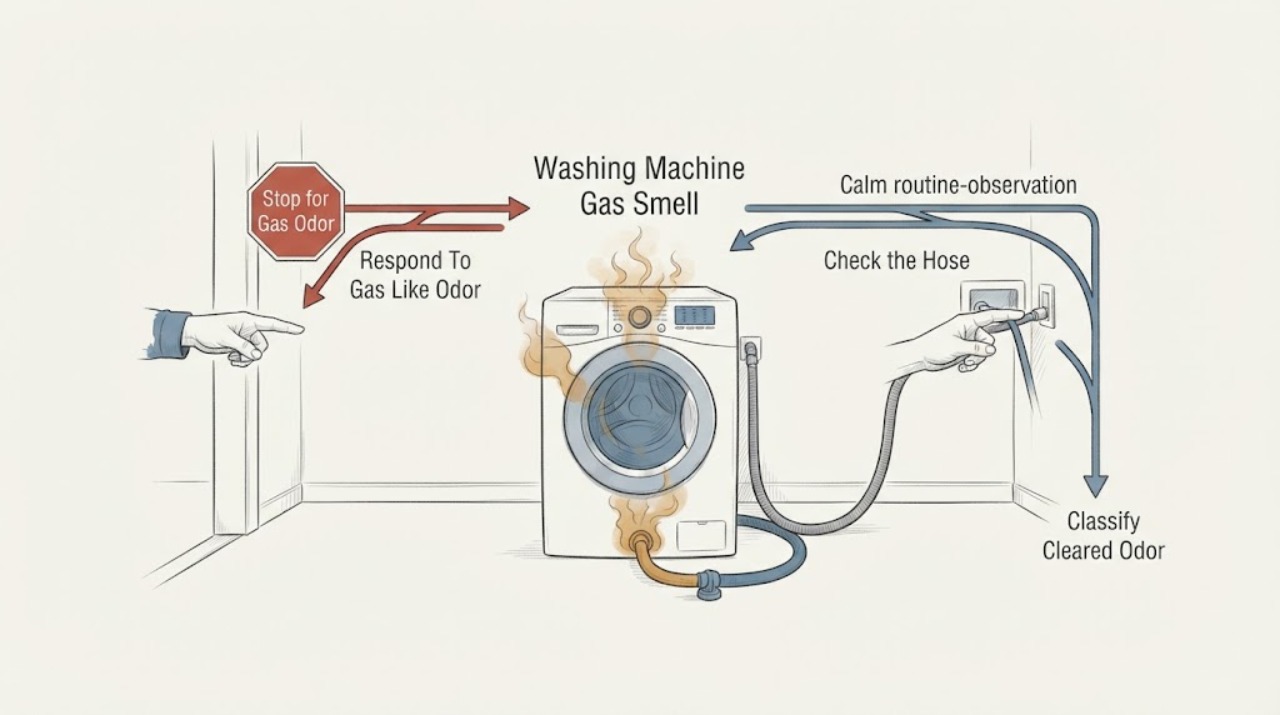 Washing Machine Gas Smell