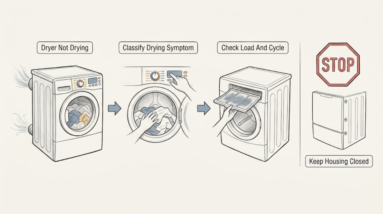 Dryer Not Drying