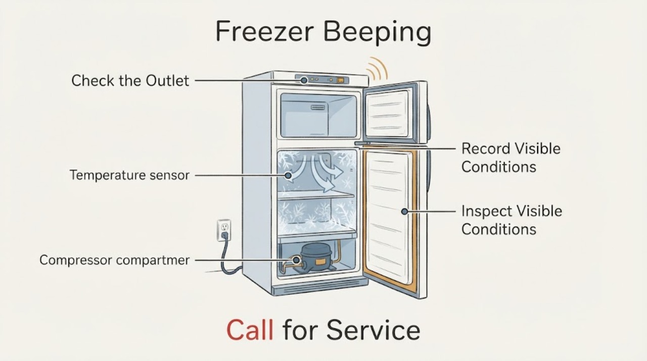 Freezer Beeping