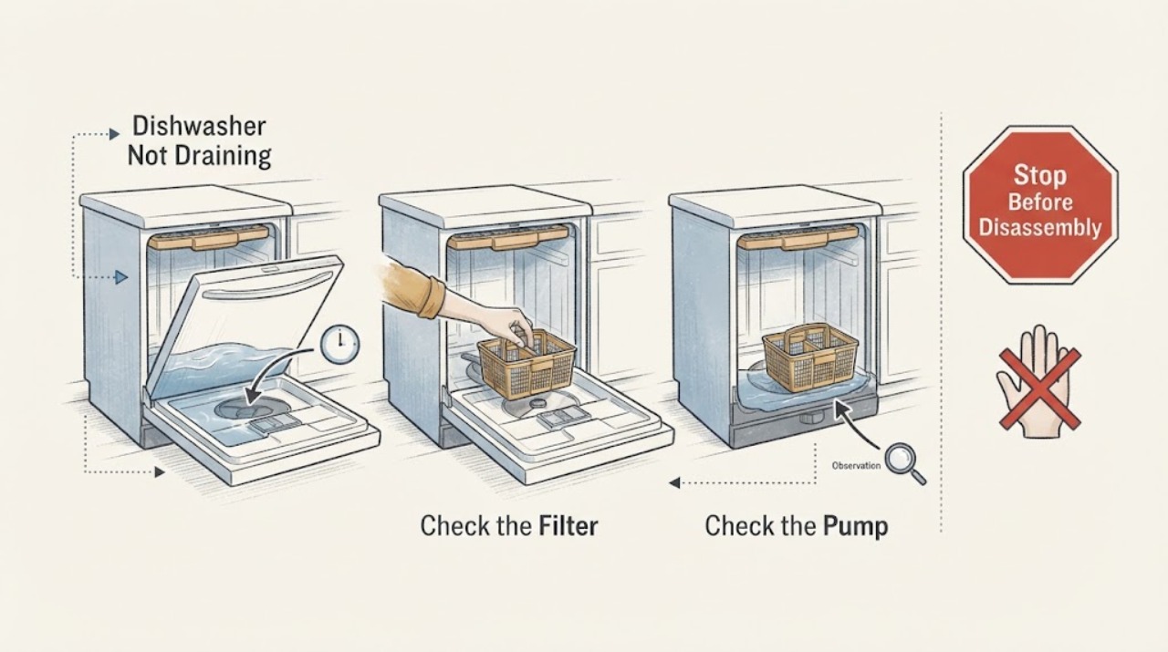 Dishwasher Not Draining